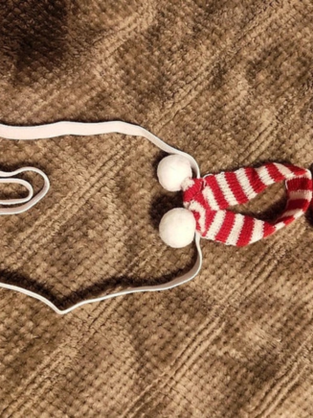 Lencería Sexy De Men Red & White Striped